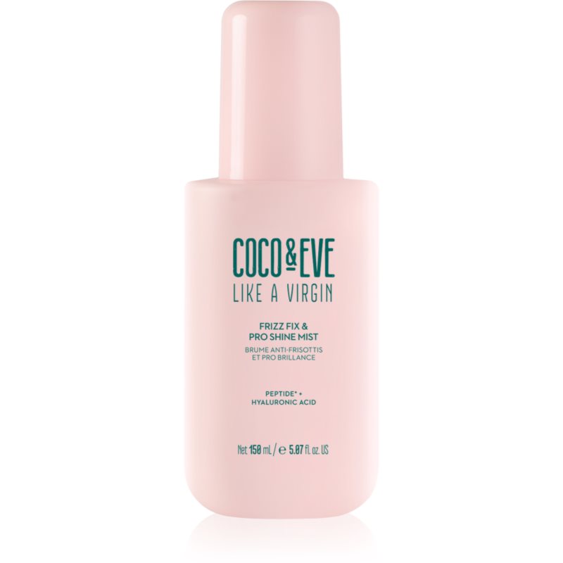 Coco & Eve Like A Virgin Frizz Fix & Pro Shine Mist spray anti-electrizare pentru un par stralucitor si catifelat 150 ml