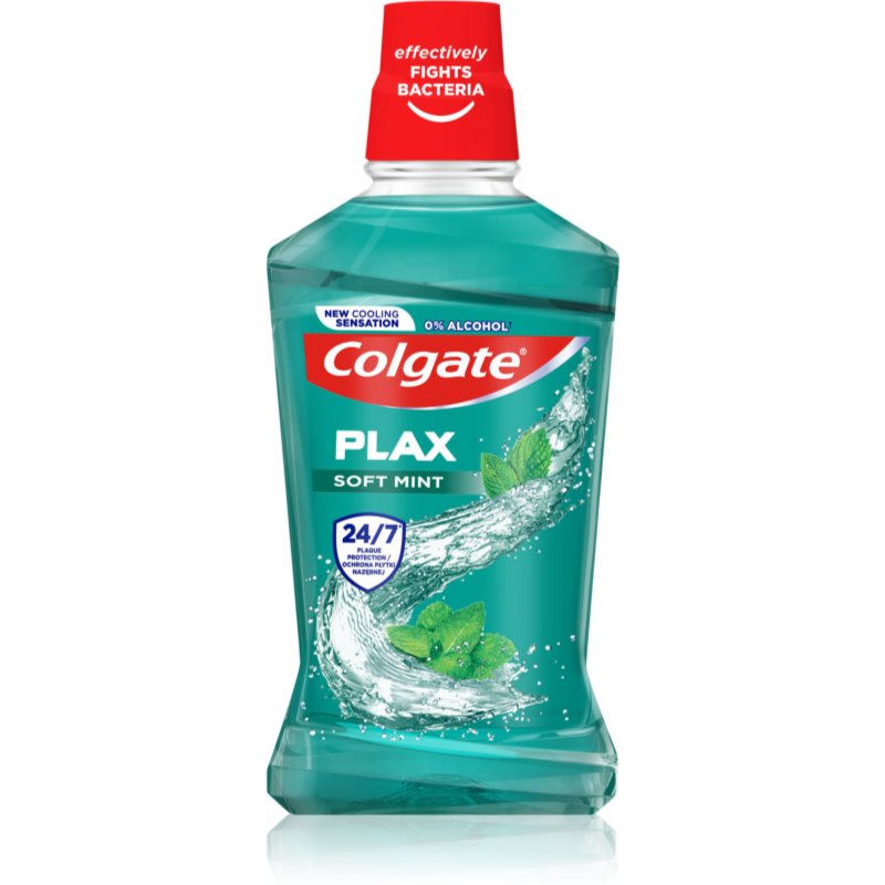Colgate Plax Soft Mint apa de gura antiplaca 500 ml