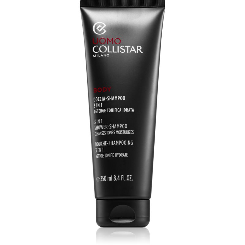 Collistar Uomo Body Shower Shampoo 3in1 sampon gel dus pentru barbati 250 ml