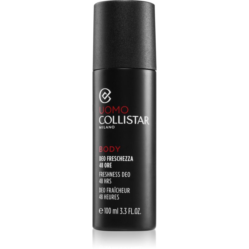 Collistar Uomo 48H Freshness Deo No-Gas Spray deodorant spray revigorant pentru barbati 100 ml