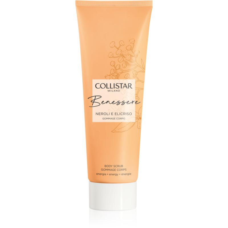 Collistar Benessere Neroli and Helichrysum exfoliant pentru corp 250 ml