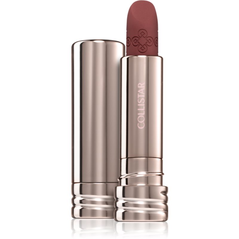 Collistar Puro Gioiello Velvet Lipstick ruj satinat reincarcabil culoare Agata Rossa 168 3.1 g