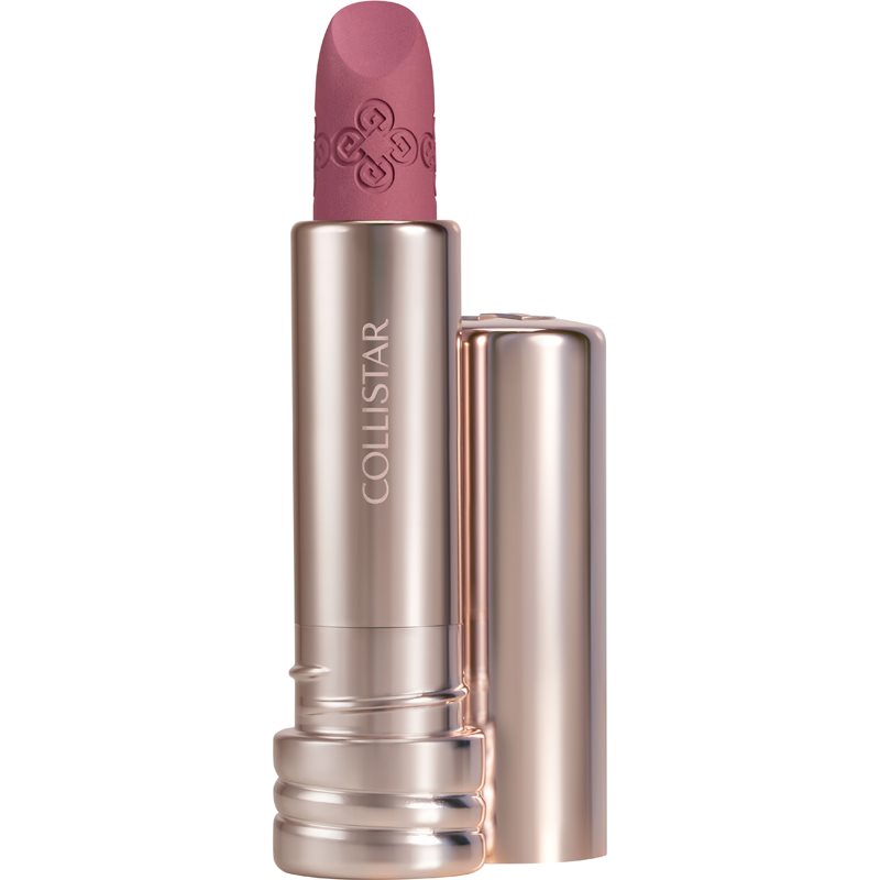 Collistar Puro Gioiello Velvet Lipstick ruj satinat reincarcabil culoare Agata Pink 173 3.1 g