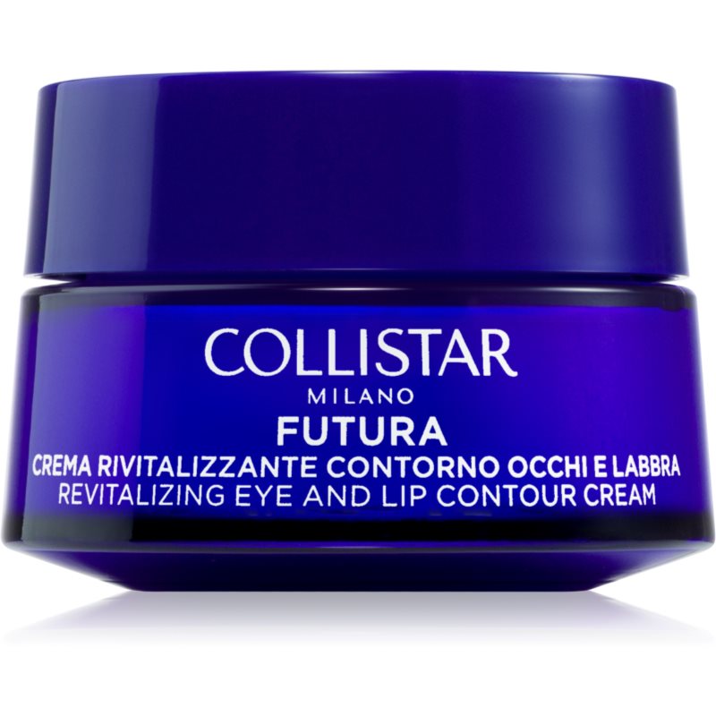 Collistar Futura Revitalizing Eye and Lip Countour Cream cremă intensivă cu efect de întinerire pentru ochi și buze cu efect revitalizant 15 ml