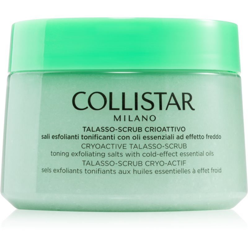 Collistar Cryoactive Talasso-Scrub exfoliant energizant pentru corp cu efect racoritor 700 g