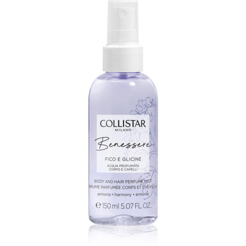 Collistar Benessere Fig and Wisteria brumă parfumată de par si de corp pentru femei 150 ml Collistar Benessere Fig and Wisteria brumă parfumată de par si de corp pentru femei 150 ml