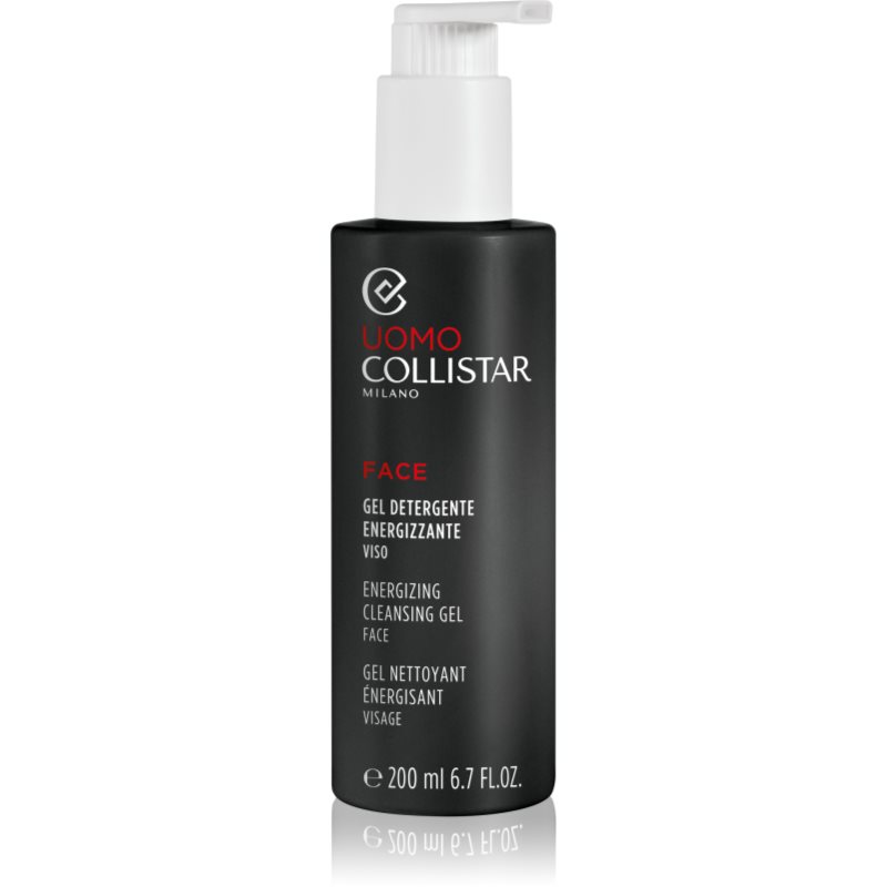 Collistar Uomo Energizing Cleansing Gel Face gel de curatare energizant faciale 200 ml