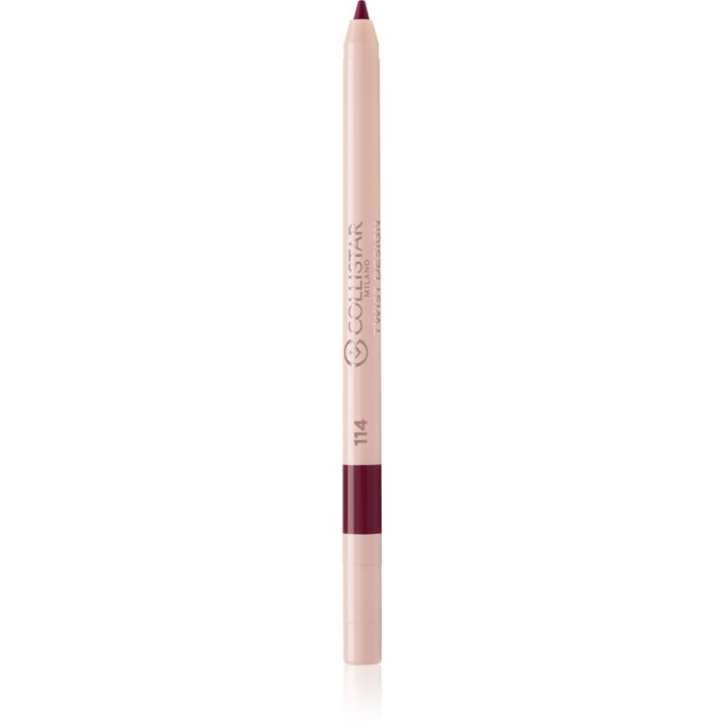 Collistar Twist Design Lip Pencil dermatograf cremos pentru buze culoare 114 - Warm Mauve 0.4 g