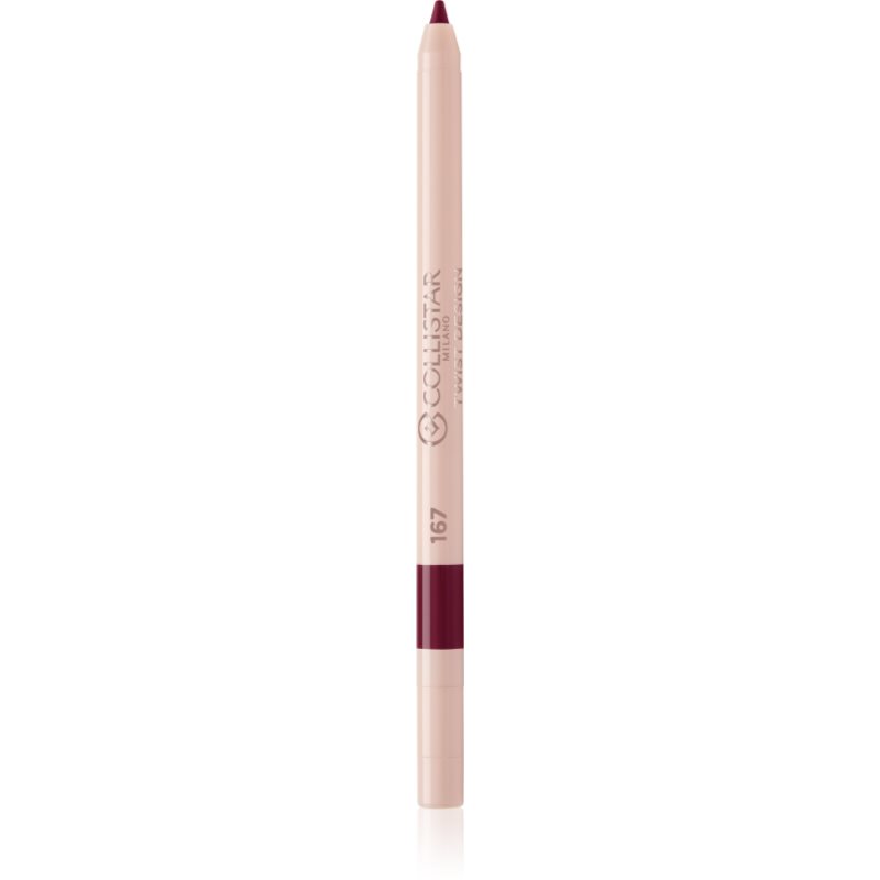 Collistar Twist Design Lip Pencil dermatograf cremos pentru buze culoare 167 - Tormalina Rossa 0.4 g