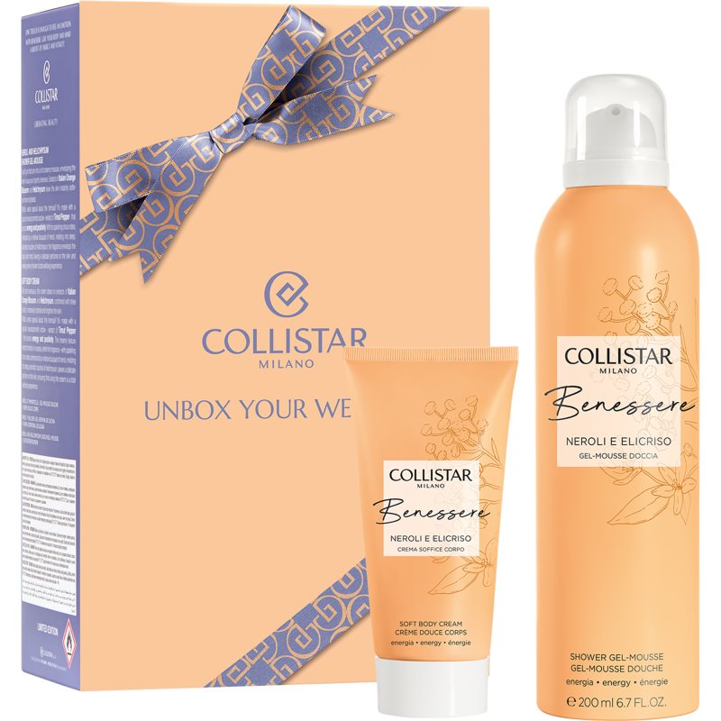 Collistar Benessere Neroli and Helichrysum Gift Set set cadou produs parfumat