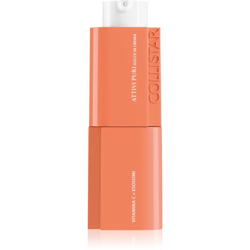 Collistar Attivi Puri Drops in Cream Vitamin C + Exosomes ser cu efect iluminator cu vitamina C 30 ml