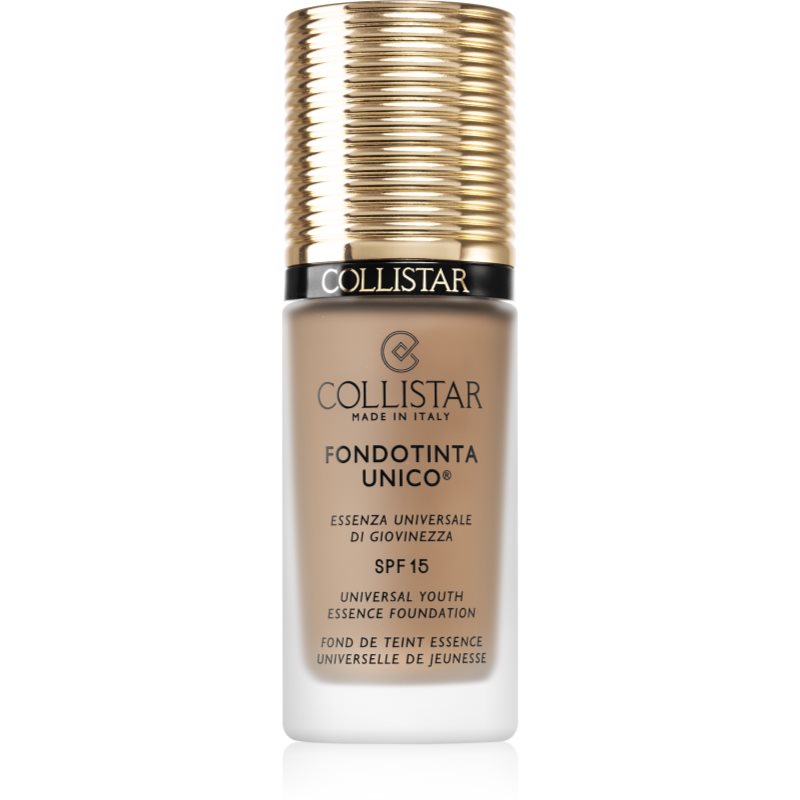 Collistar Unico Foundation machiaj pentru reintinerire SPF 15 culoare 4N Nude 30 ml