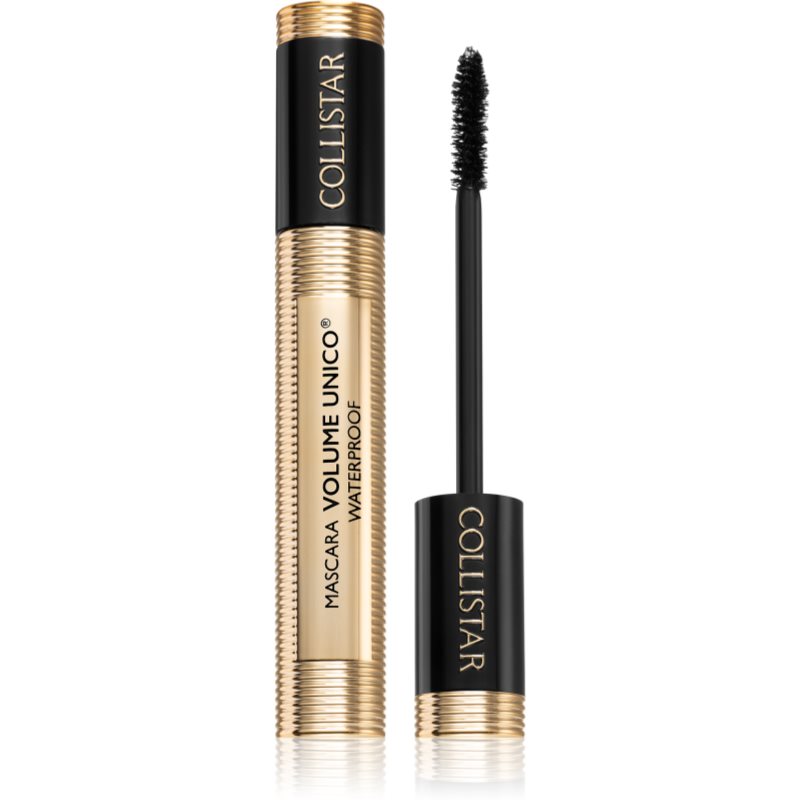 Collistar Mascara Volume Unico Waterproof mascara rezistent la apă pentru alungirea genelor culoare Intense Black 13 ml