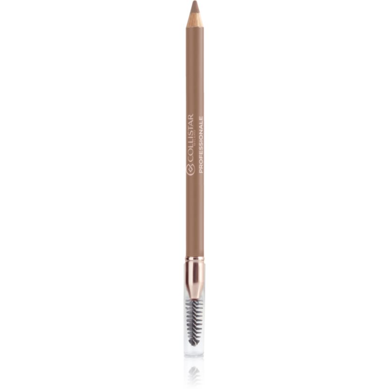 Collistar Professional Brow Pencil Biondo creion pentru sprancene cu pensula culoare 1 Biondo 1,2 ml