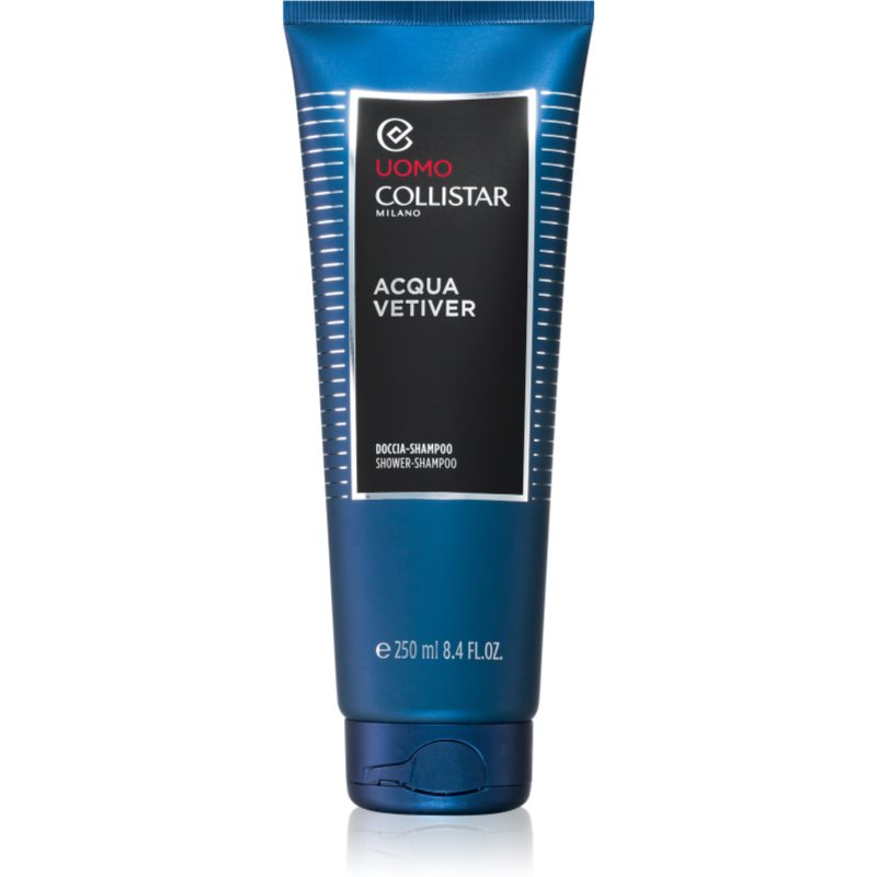 Collistar Uomo Acqua Vetiver Shower Shampoo sampon gel dus pentru barbati 250 ml