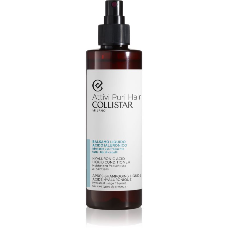 Collistar Hair Hyaluronic Acid Liquid Conditioner Moisturizer balsam cu acid hialuronic 200 ml