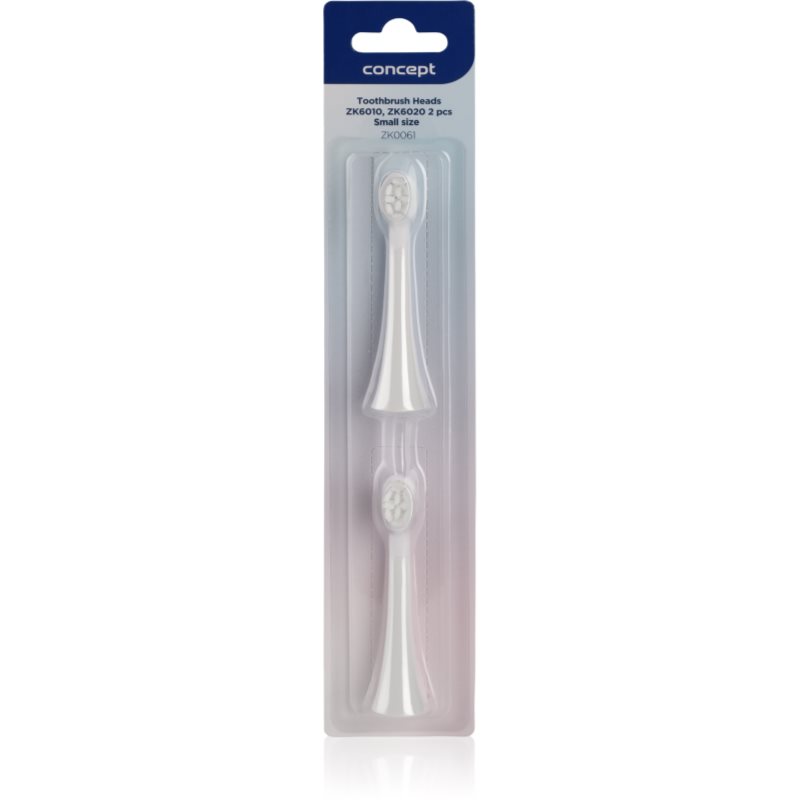 Concept Kido Smile ZK0061 capete de schimb pentru periuta de dinti Small for ZK6010, ZK6020 2 buc Concept Kido Smile ZK0061 capete de schimb pentru periuta de dinti Small for ZK6010, ZK6020 2 buc