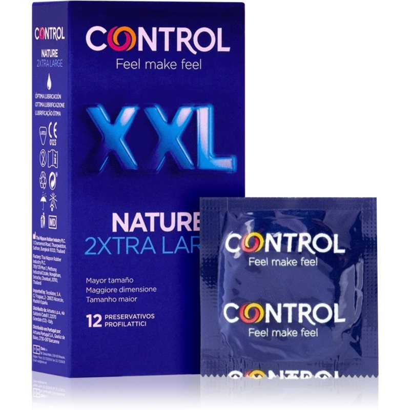 Control Nature 2XTRA Large XXL prezervative 12 buc