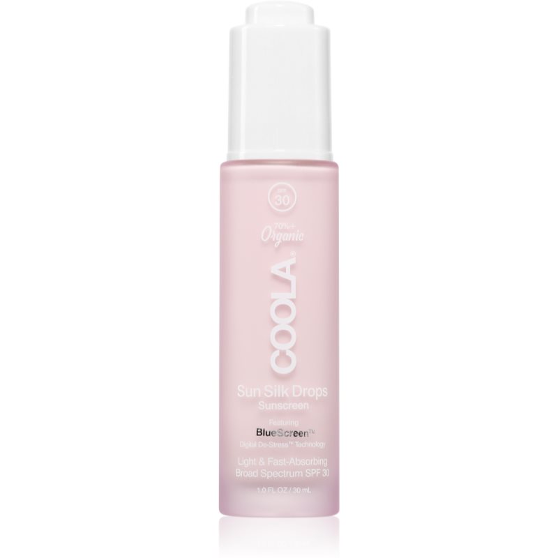 Coola Sun Silk Drops ser facial anti-îmbătrânire SPF 30 30 ml