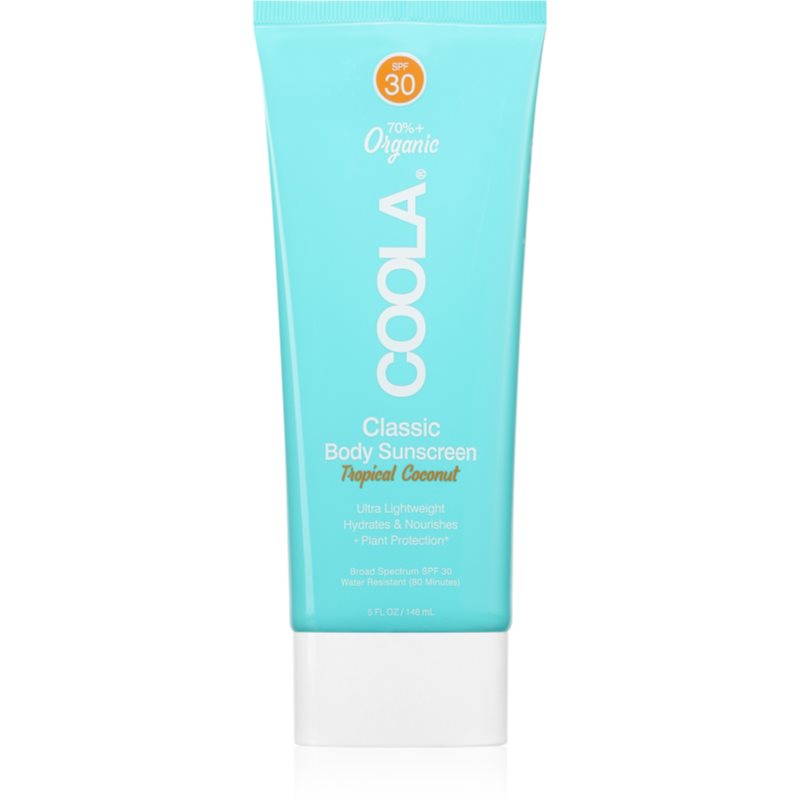 Coola Tropical Coconut crema de corp pentru protectie solara SPF 30 148 ml