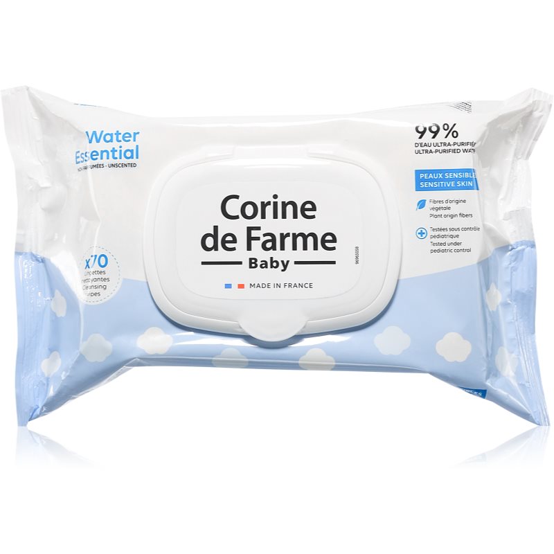 Corine de farme Water Wipes servetele delicate pentru copii 70 buc