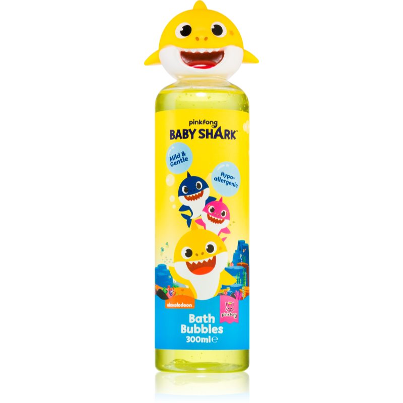 Corsair Baby Shark spuma de baie +jucarie pentru copii Yellow 300 ml