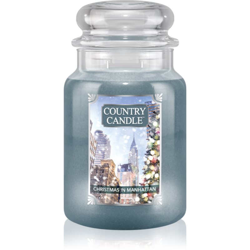 Country Candle Christmas In Manhattan lumânare parfumată 680 g