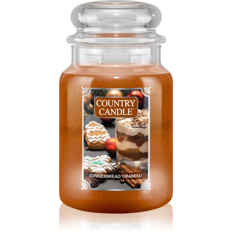 Country Candle Gingerbread Tiramisu lumânare parfumată 680 g