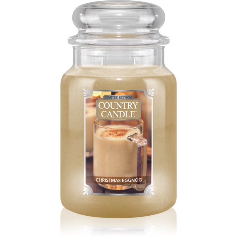 Country Candle Chrisstmas Eggnog lumânare parfumată 737 g