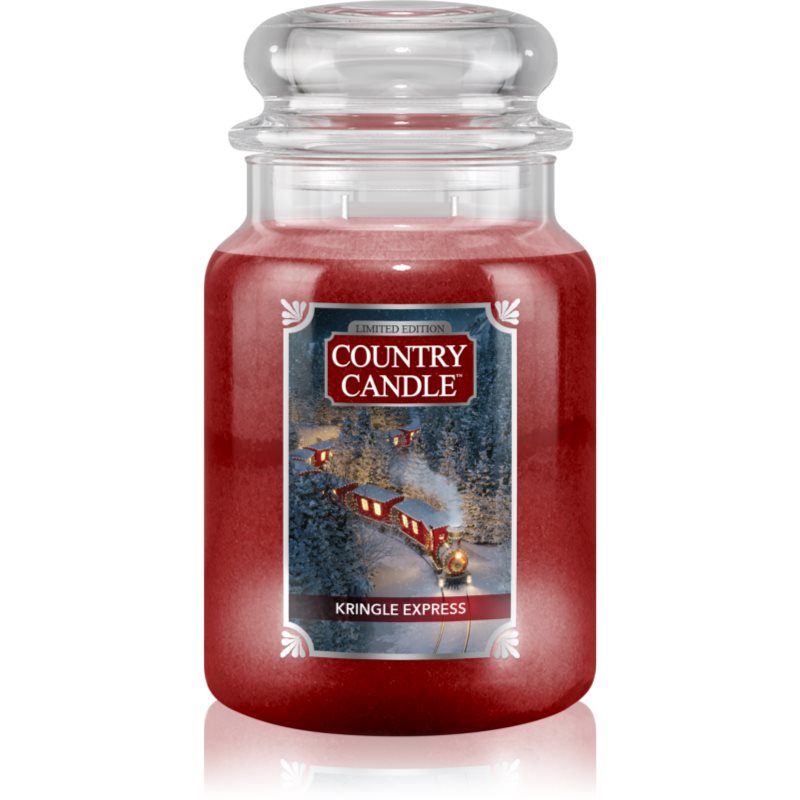 Country Candle Kringle Express lumânare parfumată 737 g