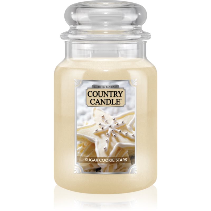 Country Candle Sugar Cookie Star lumânare parfumată 737 g