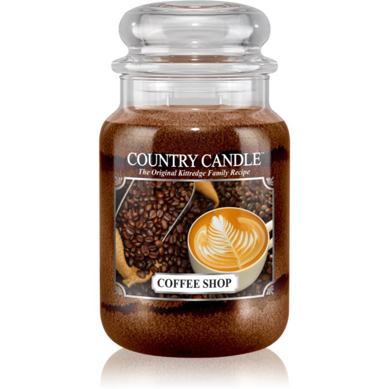 Country Candle Coffee Shop lumânare parfumată 652 g