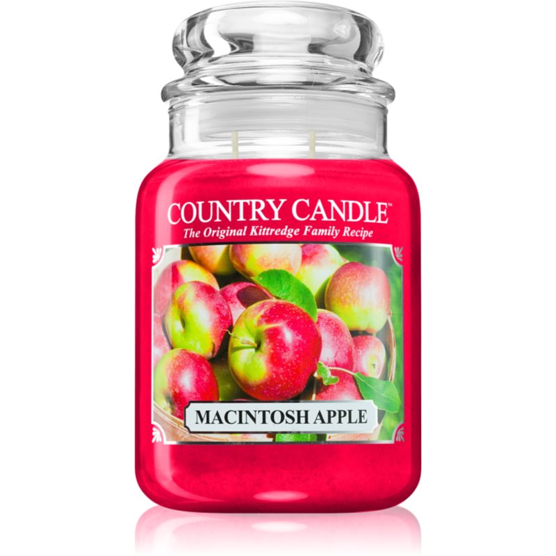 Country Candle Macintosh Apple lumânare parfumată 652 g