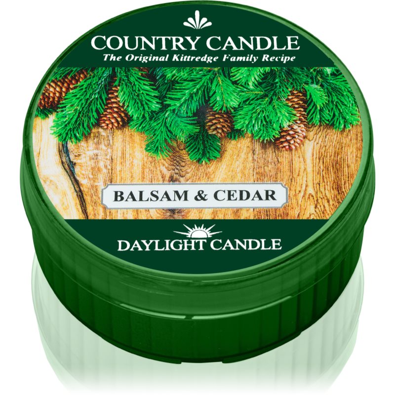 Country Candle Balsam & Cedar lumânare 42 g