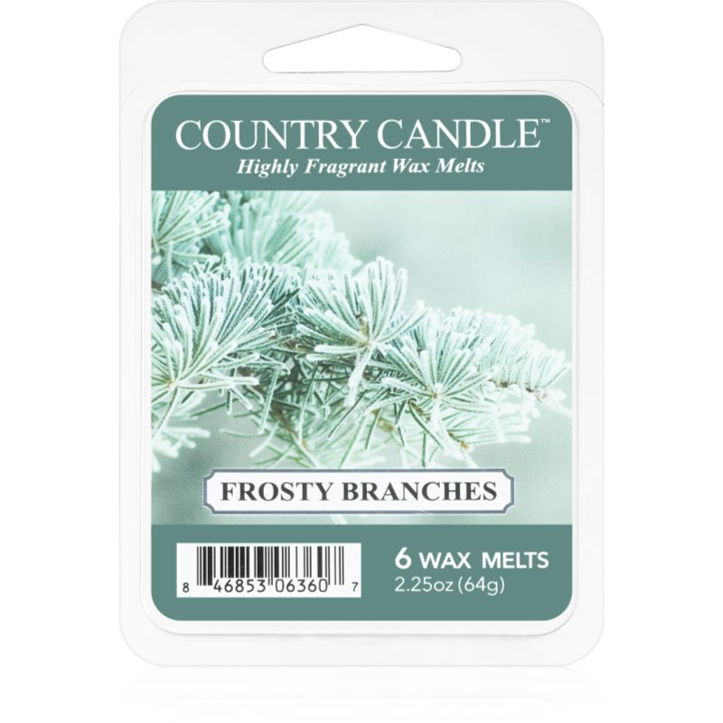 Country Candle Frosty Branches ceară pentru aromatizator 64 g