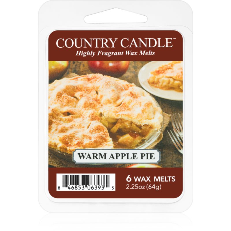 Country Candle Warm Apple Pie ceară pentru aromatizator 64 g