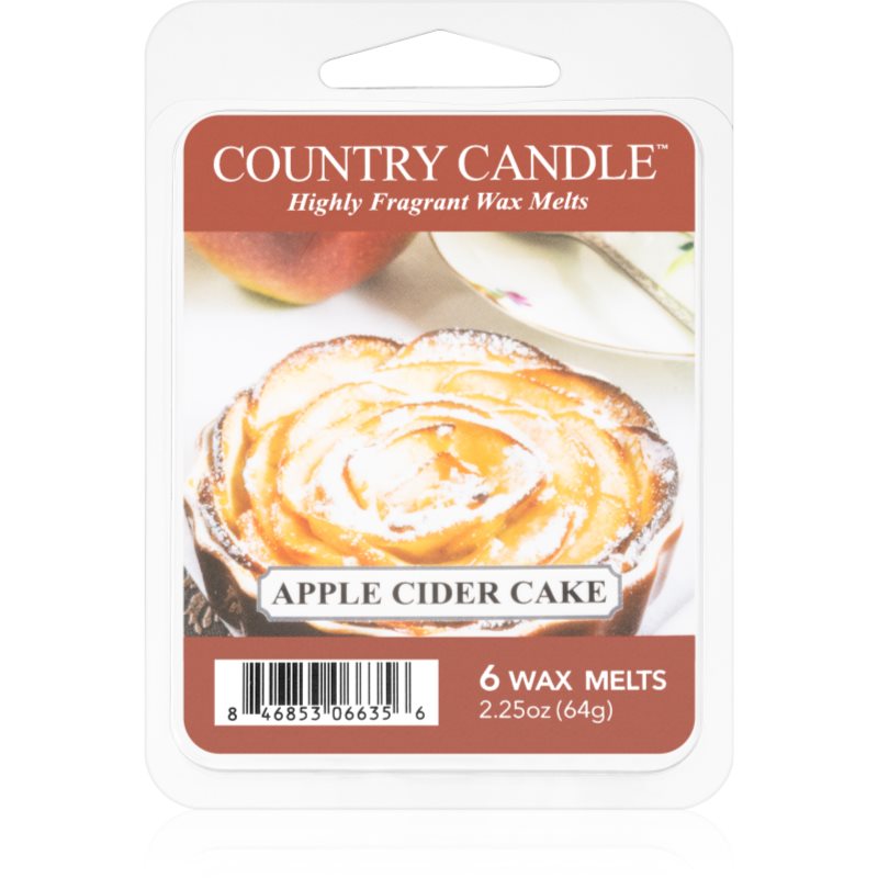 Country Candle Apple Cider Cake ceară pentru aromatizator 64 g