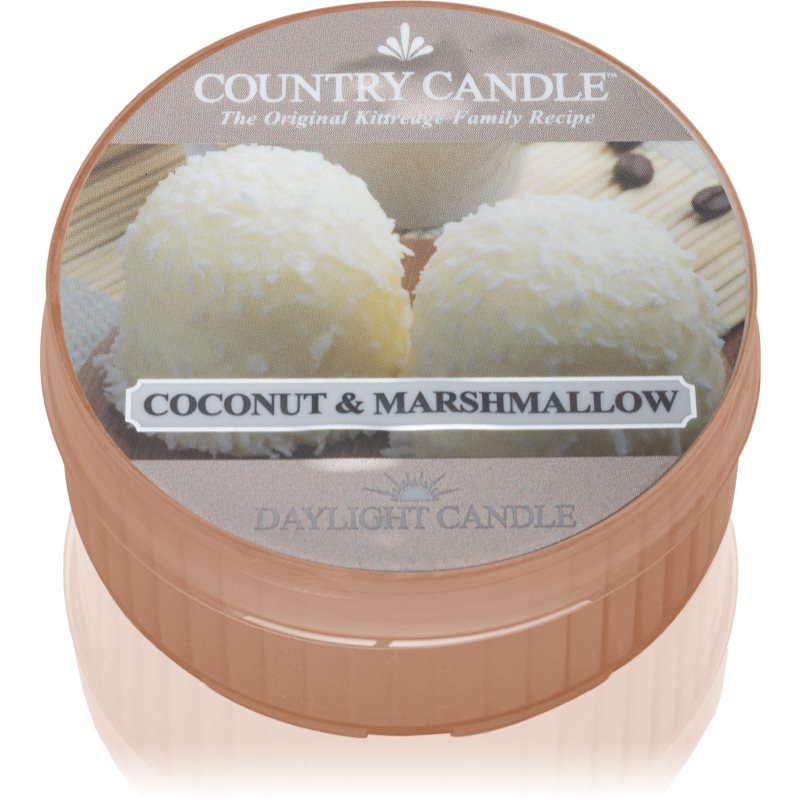 Country Candle Coconut & Marshmallow lumânare 42 g