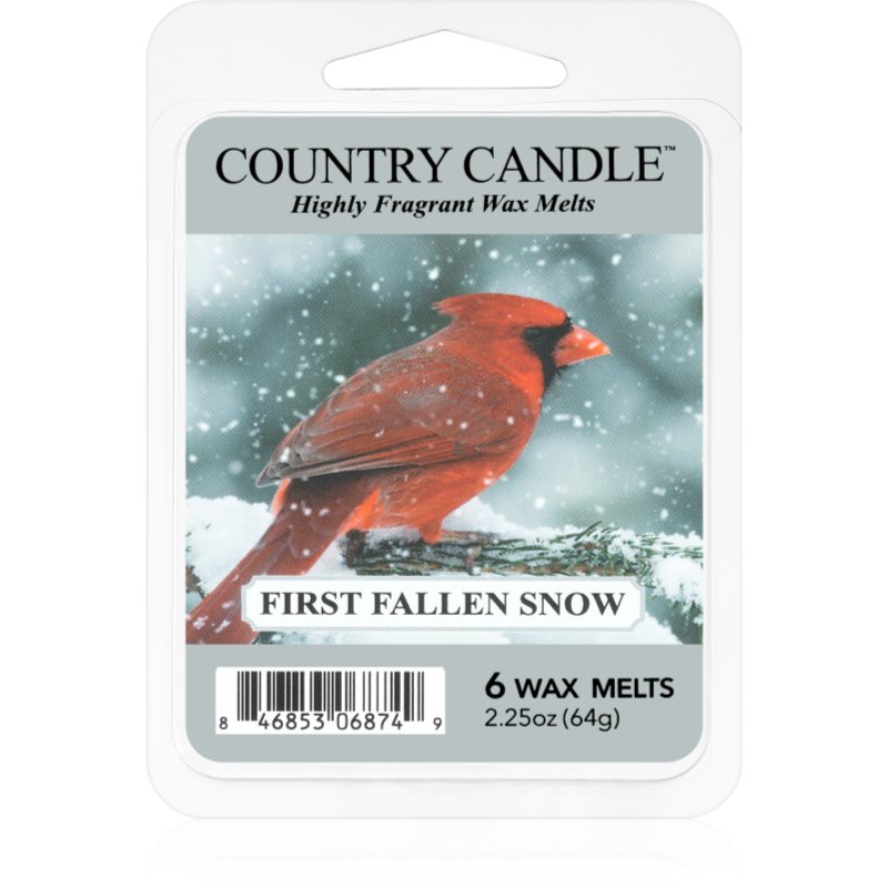 Country Candle First Fallen Snow ceară pentru aromatizator 64 g