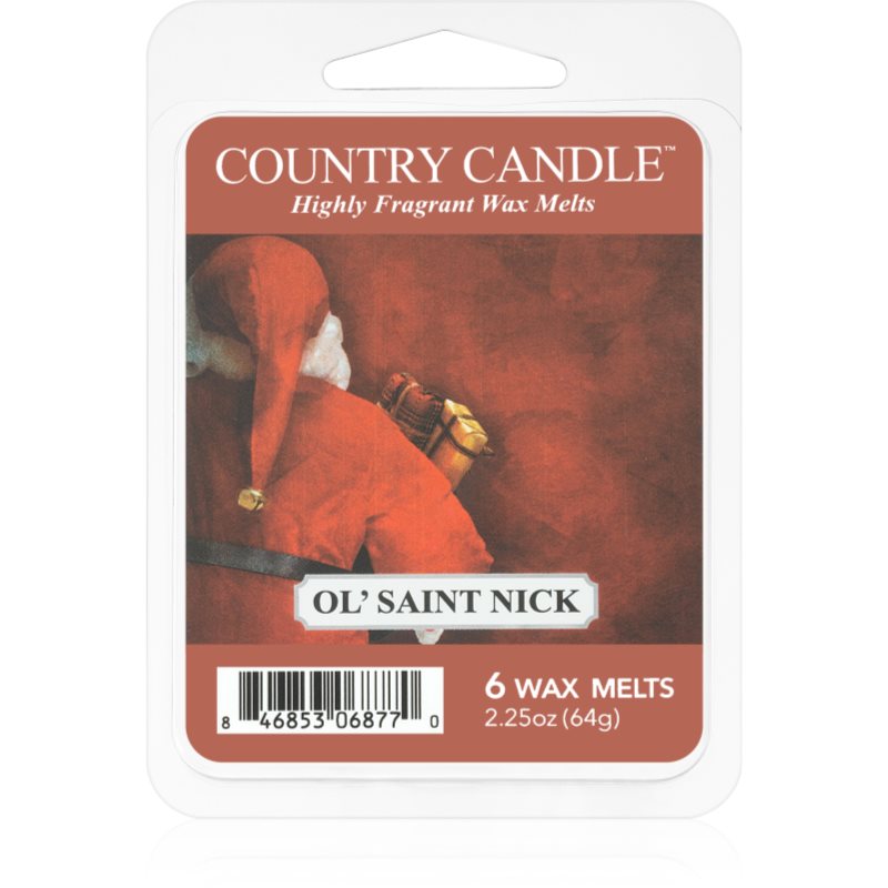 Country Candle Ol'Saint Nick ceară pentru aromatizator 64 g