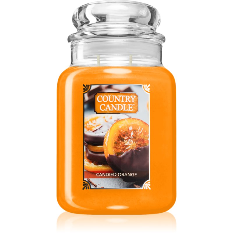 Country Candle Candied Orange lumânare parfumată 737 g