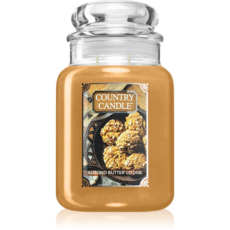 Country Candle Almond Butter Cookies lumânare parfumată 737 g