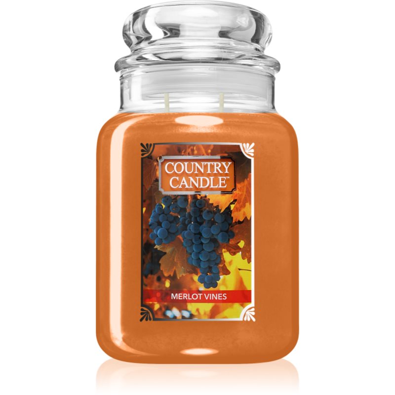 Country Candle Merlot Vines lumânare parfumată 737 g