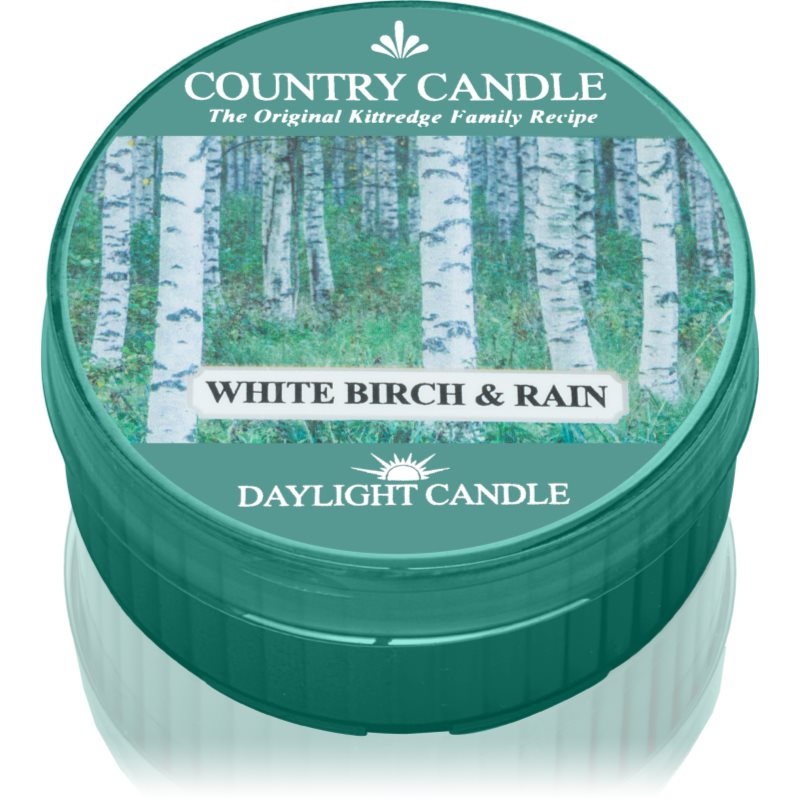 Country Candle White Birch & Rain lumânare 42 g