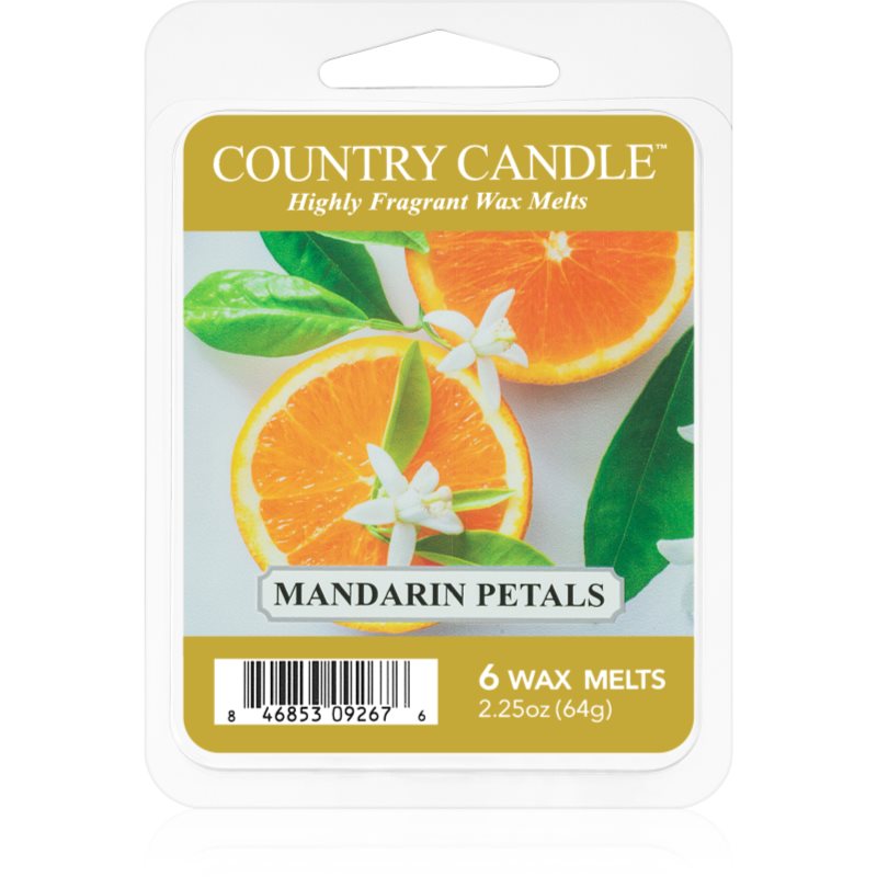 Country Candle Mandarin Petals ceară pentru aromatizator 64 g