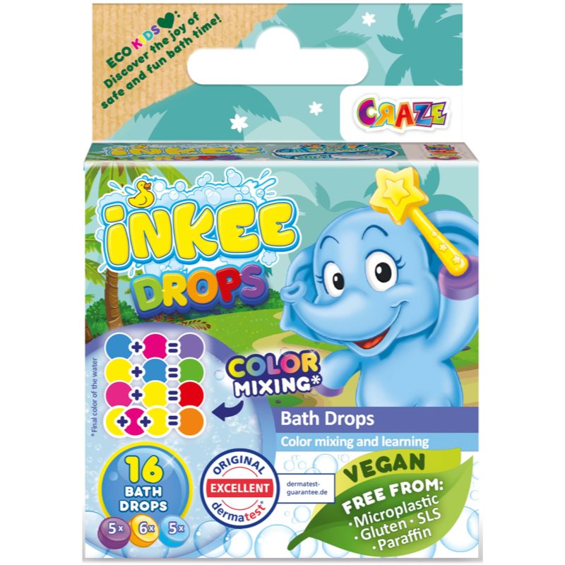 Craze INKEE Bath Drops fulgi de baie 48 g