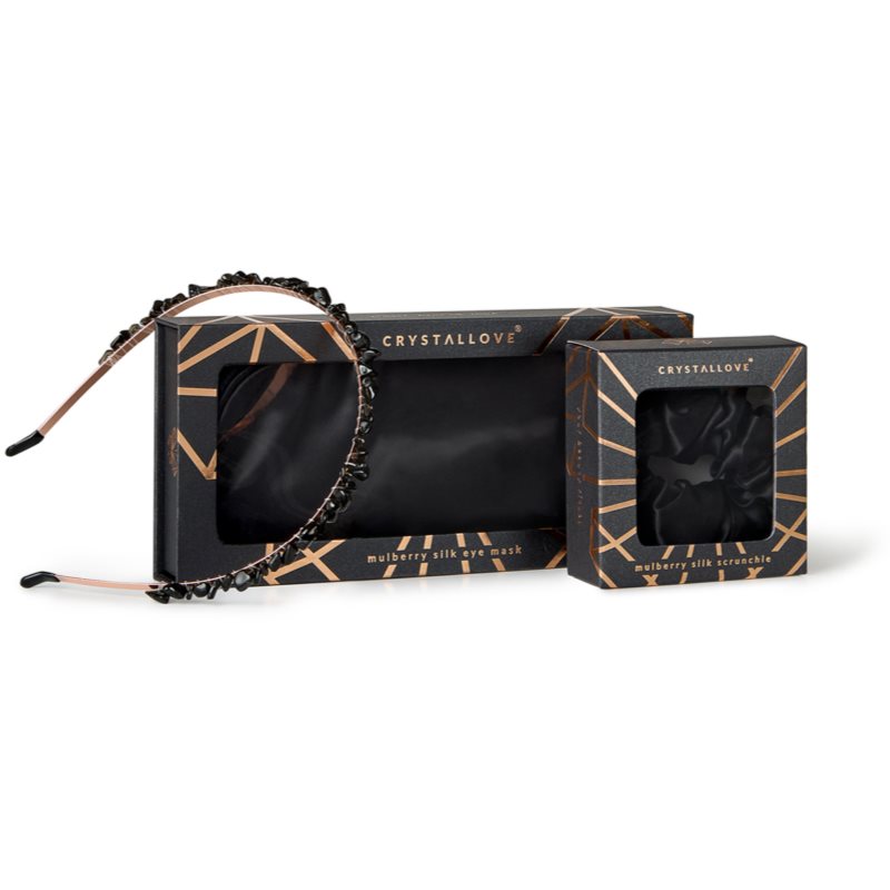 Crystallove Black Silk Set set pentru păr