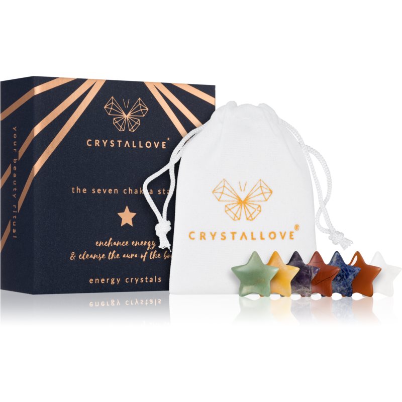 Crystallove Energy Crystals The Seven Chakra Stars accesoriu de masaj 7 buc