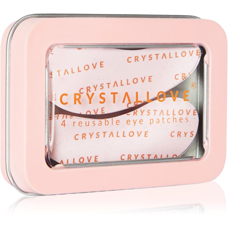 Crystallove Reusable Eye Patches plasturi reutilizabili pentru zona ochilor 4 buc