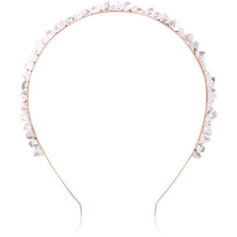 Crystallove Clear Quartz Hairband bentiță pentru păr 1 buc